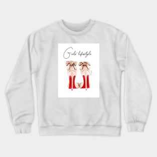 Girls' lifestyle Crewneck Sweatshirt